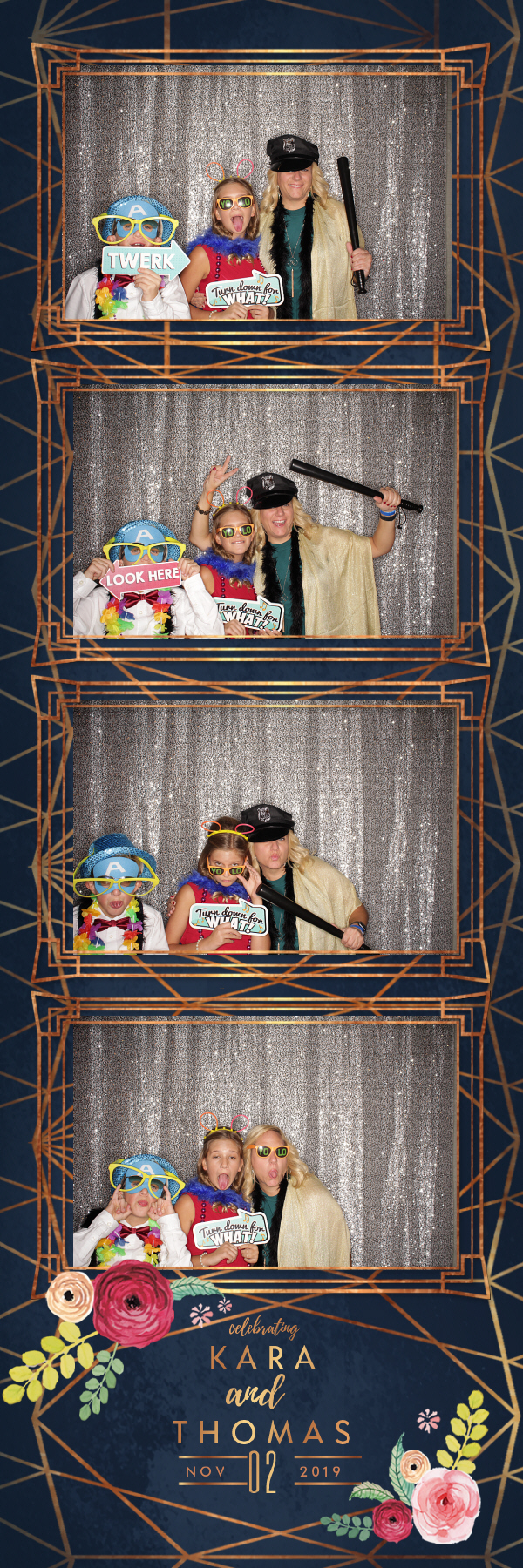 Kara and Thomas Wedding | View more photos from the event at gallery.photoboothbillings.com/u/PhotoBoothBillings/Kara-and-Thomas-Wedding